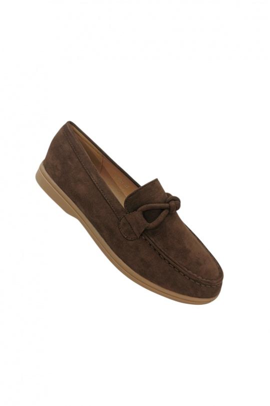 Loafers Shoes Brown VICES-VERSO V922 Efashion Paris