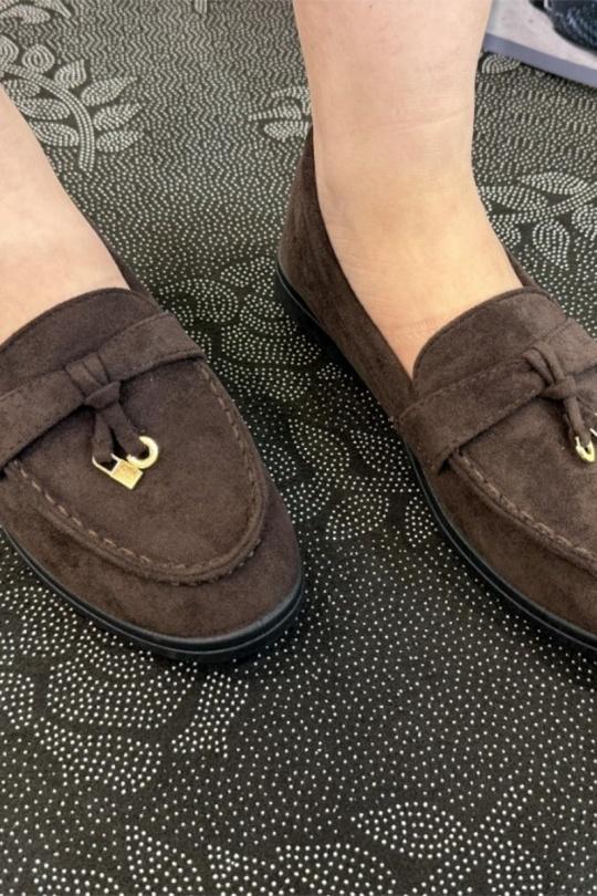 Loafers Shoes Brown VICES-VERSO V893 Efashion Paris