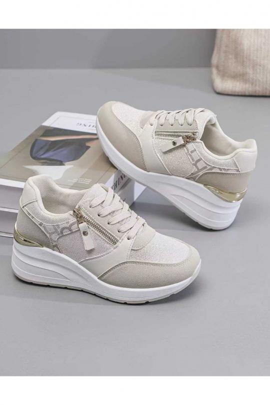 Baskets Chaussures Kaki VICES-VERSO V103 Efashion Paris