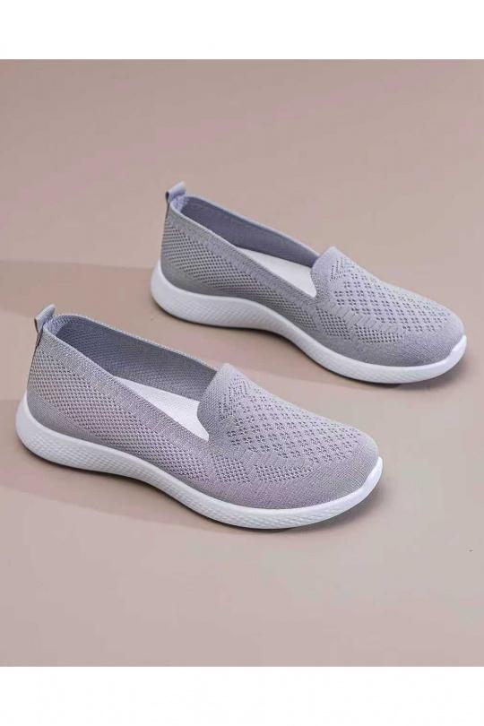 Baskets Chaussures Gris VICES-VERSO V108 Efashion Paris