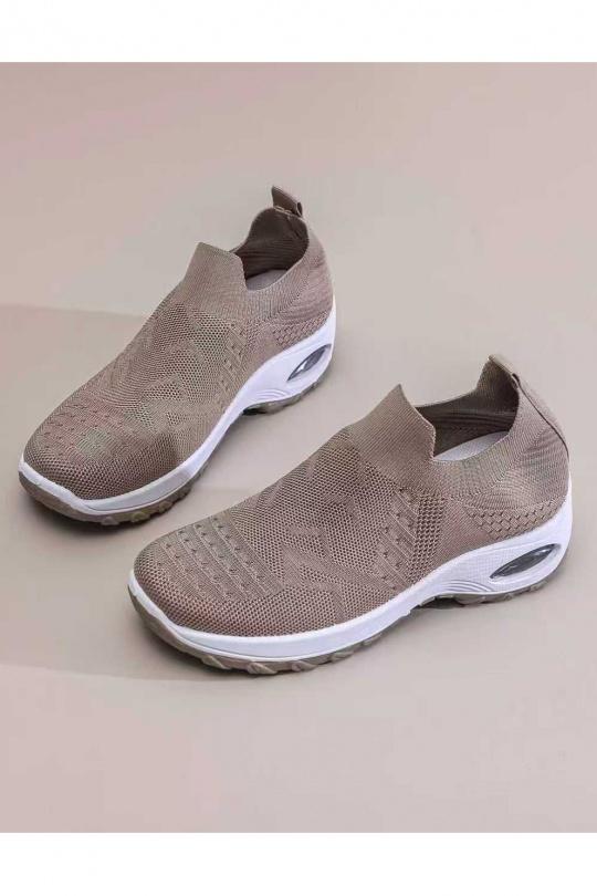 Baskets Chaussures Kaki VICES-VERSO V104 Efashion Paris