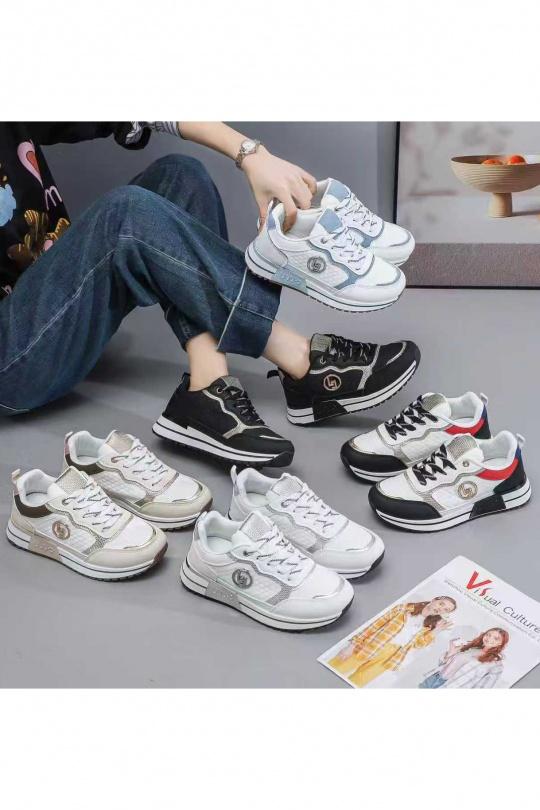 Baskets Chaussures Bleu VICES-VERSO B106 Efashion Paris