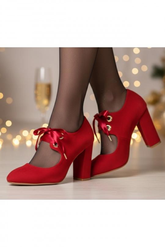 Escarpins Chaussures Rouge VICES-VERSO V56 Efashion Paris