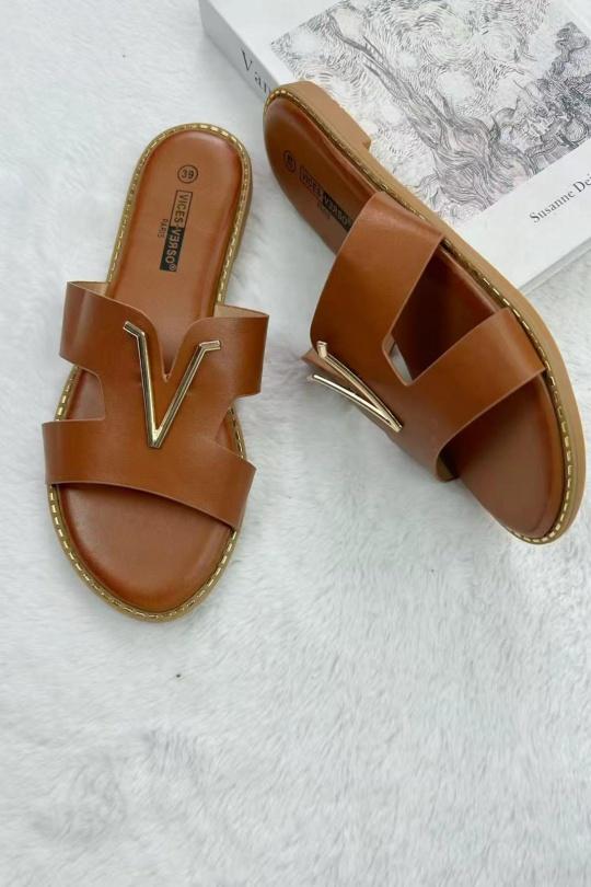 Grandes tailles Chaussures Blanc VICES-VERSO V136 Efashion Paris