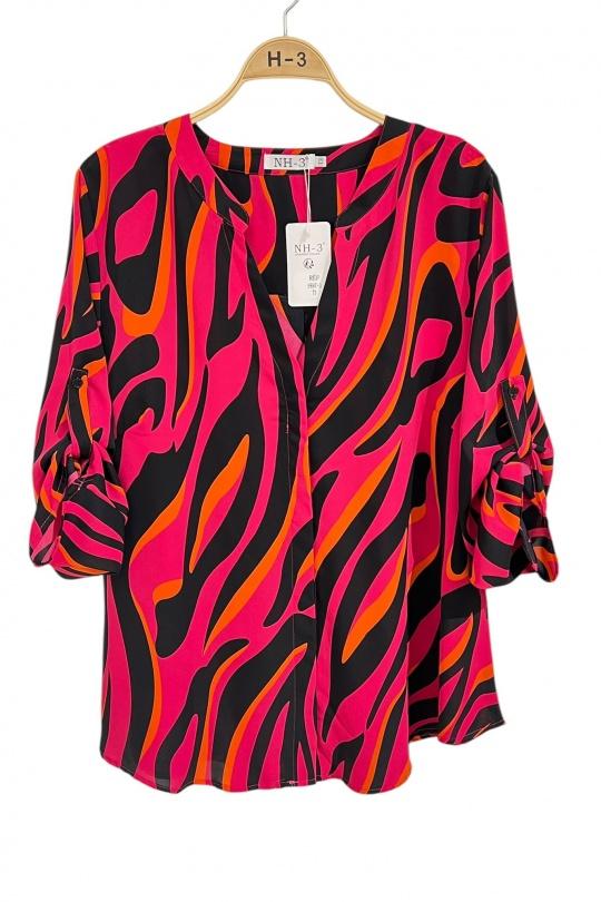 Shirts & blouses  Women Black H-3 9887-3 Efashion Paris