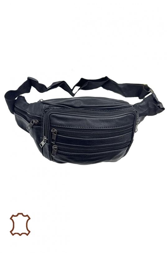 Sacs bananes Maroquinerie Noir MAROMAX SC-C-304 Efashion Paris