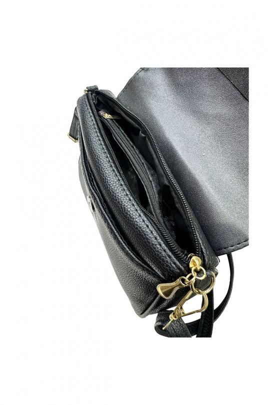 Sacs à bandoulière Maroquinerie Noir MAROMAX SC-P-S22-1 Efashion Paris