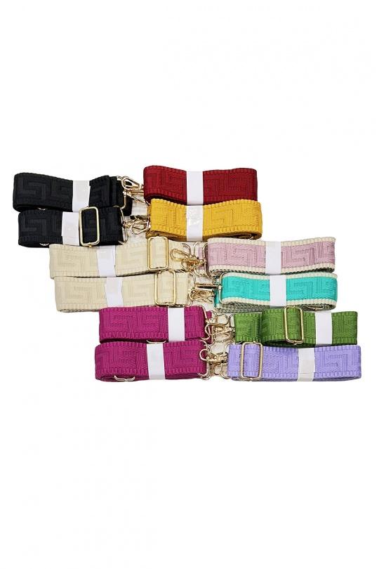 Bandoulière Maroquinerie Couleurs mélangées MAROMAX AT-T-D005-CLAIR Efashion Paris