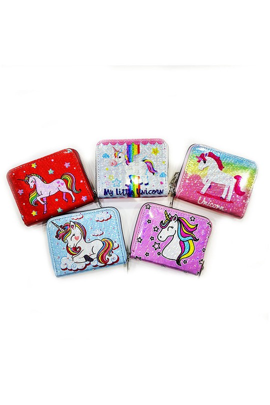 Petite maroquinerie Maroquinerie Couleurs mélangées MAROMAX PM-P-074UNICORN Efashion Paris