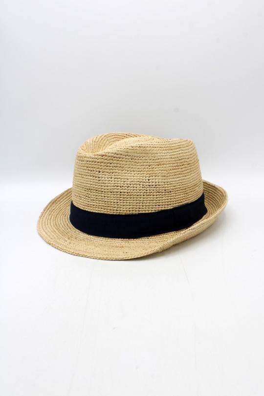 Hats Accessories Navy blue Hologramme Paris ART.970-241 GROS GRAIN MARINE Efashion Paris