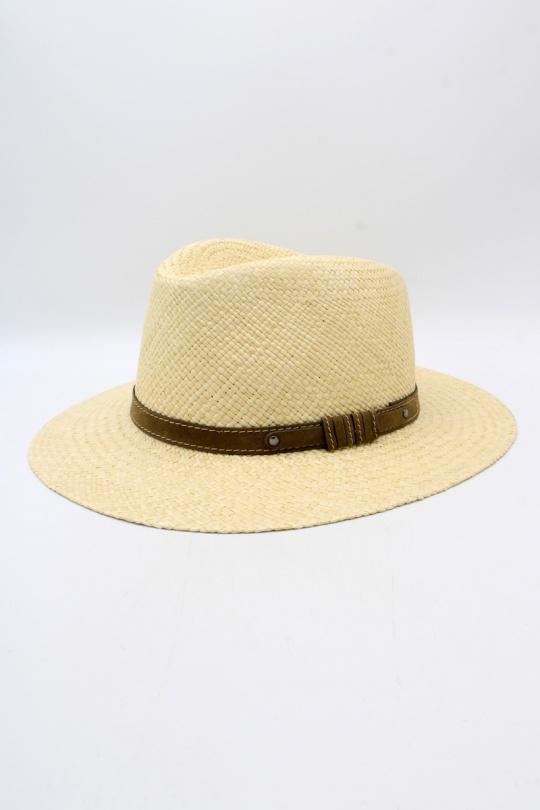Chapeaux Accessoires Naturel Hologramme Paris PANAMA – 1461123C Efashion Paris