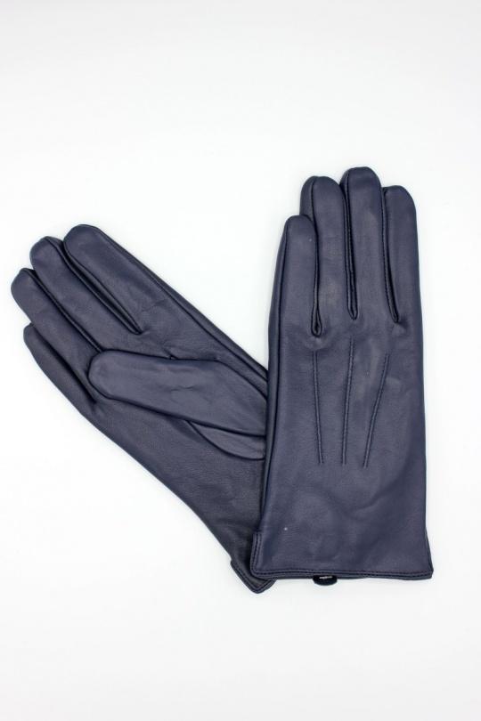 Gloves Accessories Navy blue Hologramme Paris 17120 MARINE Efashion Paris