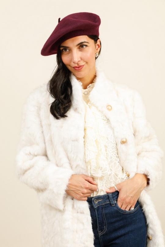 Cappelli Accessori Purple Hologramme Paris 5020 VIOLET FS365 Efashion Paris