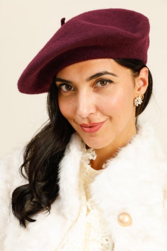 Chapeaux Accessoires Violet Hologramme Paris 5020 VIOLET FS365 Efashion Paris