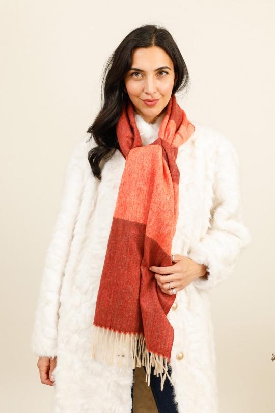 Écharpes Accessoires Rouge Hologramme Paris 72645R Efashion Paris