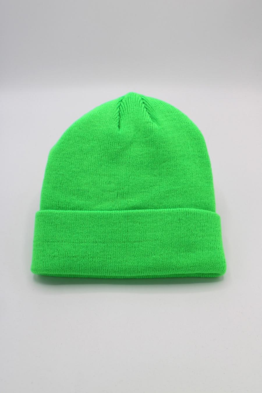 Bonnets Accessoires Vert fluo Hologramme Paris 5026-VF #c Efashion Paris