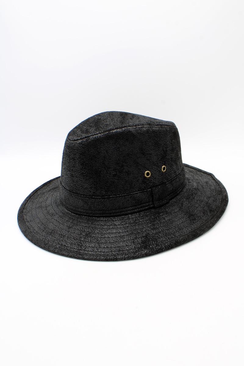 Sombreros Complementos Black Hologramme Paris BORSALINO – 22183 #c Efashion Paris