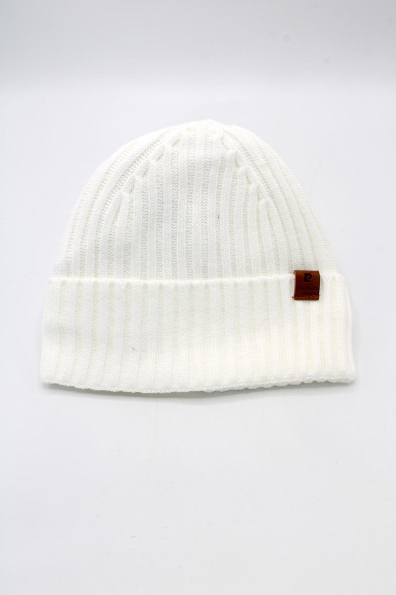 Bonnets Accessoires Blanc Hologramme Paris BONNET – PIERRE CARDIN COTELE #c Efashion Paris