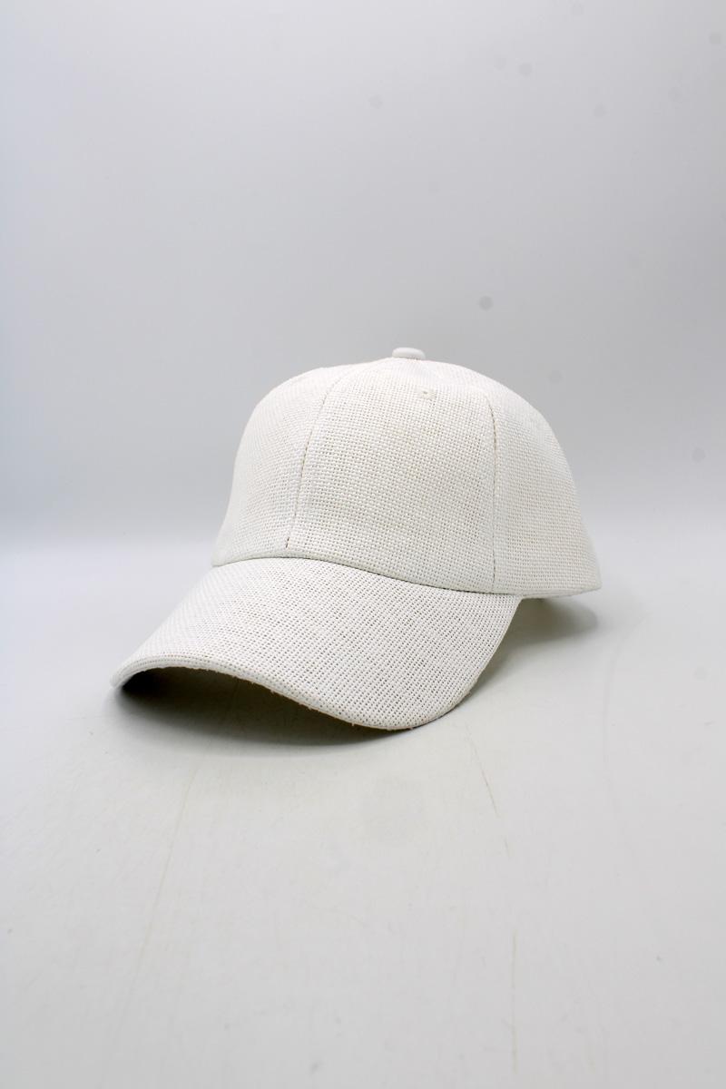 Cap Accessories White Hologramme Paris MEN-12925B #c Efashion Paris