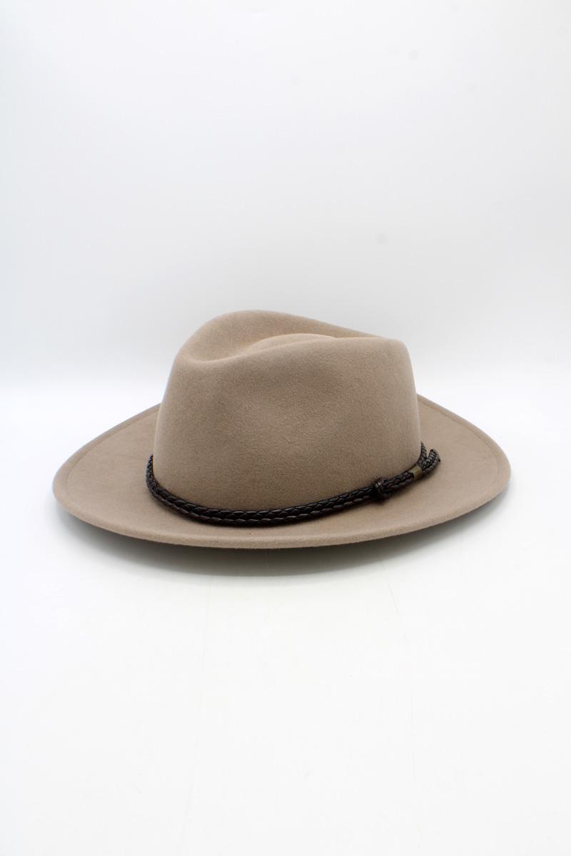 Chapeaux Accessoires Indigo Hologramme Paris MEN-ART 71123C CASTOR  #c Efashion Paris
