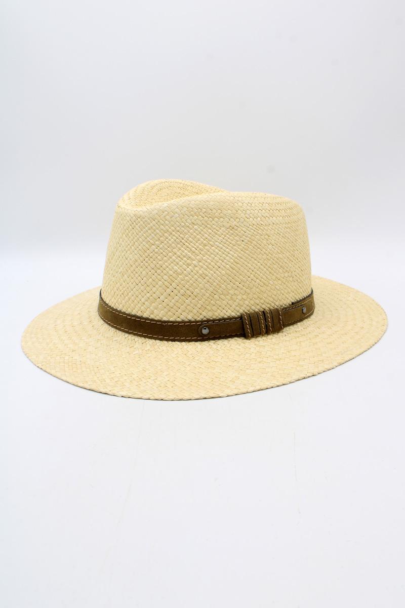 Chapeaux Accessoires Naturel Hologramme Paris PANAMA – 1461123C #c Efashion Paris