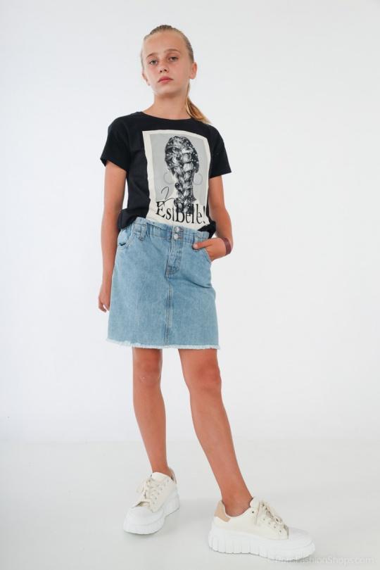Bas Enfant & Bébé  Bleu ciel SO BRAND 36381KID Efashion Paris