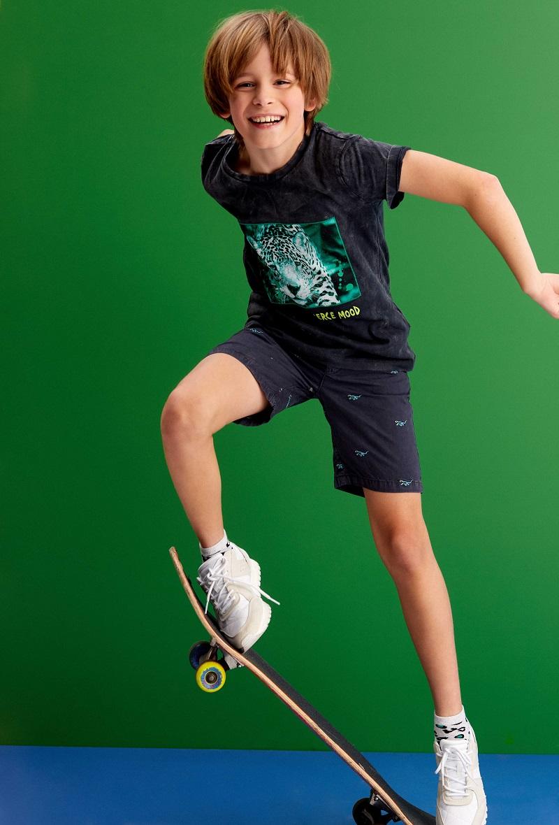 Bas Enfant & Bébé  Bleu foncé SO BRAND 32413JNR #c Efashion Paris
