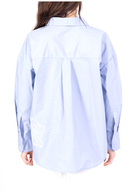Shirts Women Blue MISSCO 88163 Efashion Paris