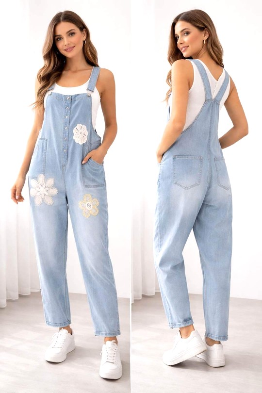 Combinaisons Femme Bleu MISSCO 1974 Efashion Paris