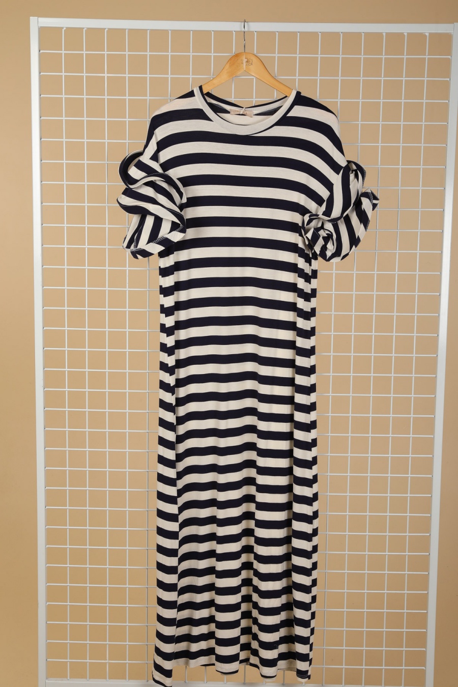 Vestidos largos Mujer White INSTA GIRL 1963-ROBE MARINIERE  #c Efashion Paris