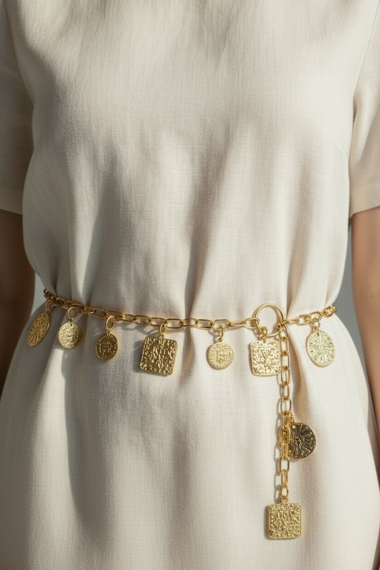 Ceintures Accessoires Doré Lidy's E81772 Efashion Paris