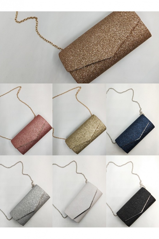 Pochettes Maroquinerie Vert d eau LX MODA BXQ-987 Efashion Paris