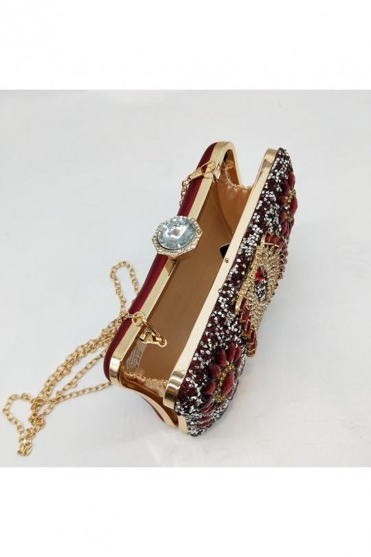 Clutch bags Bags Green LX MODA BYH-826 Efashion Paris