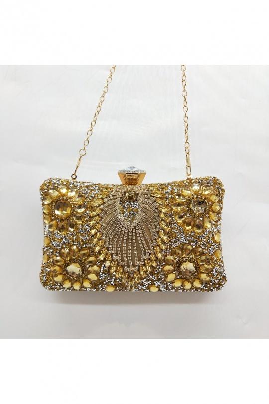 Clutch bags Bags Green LX MODA BYH-826 Efashion Paris