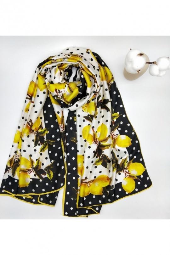 Foulards Accessoires Blanc LX MODA WYF-26038 Efashion Paris