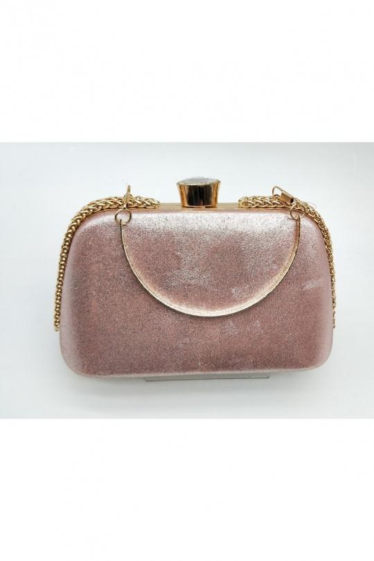 Clutch bags Bags Champagne LX MODA BCK-1119 Efashion Paris