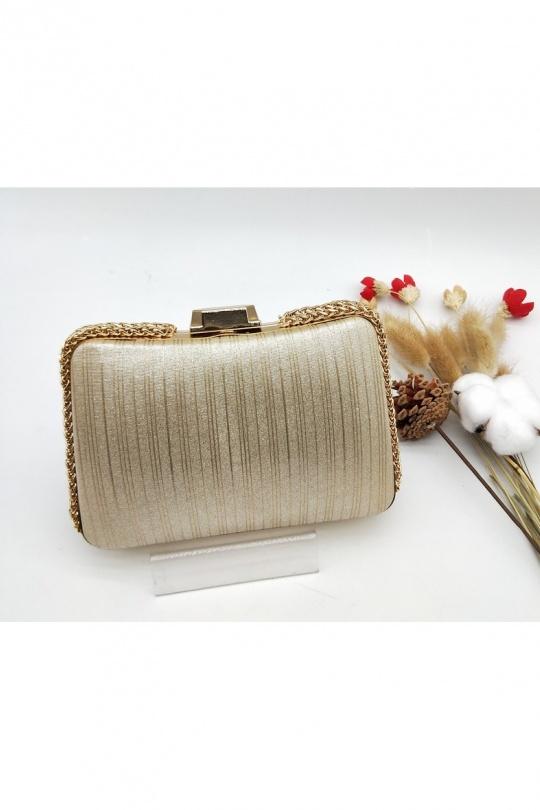 Clutch bags Bags Gold LX MODA BCK-1118 Efashion Paris