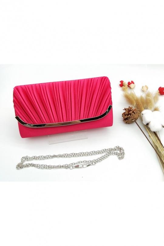 Clutch bags Bags FUCHSIA LX MODA BXQ-290 Efashion Paris