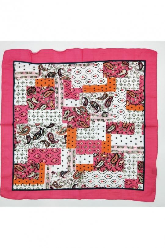 Écharpes Accessoires Fuschia LX MODA WCH-366 Efashion Paris
