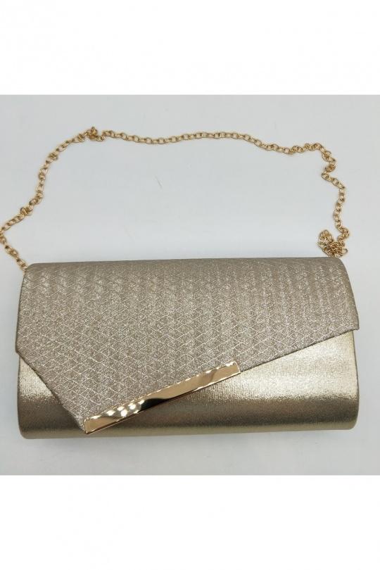 Pochettes Maroquinerie Doré LX MODA BXQ-295 Efashion Paris