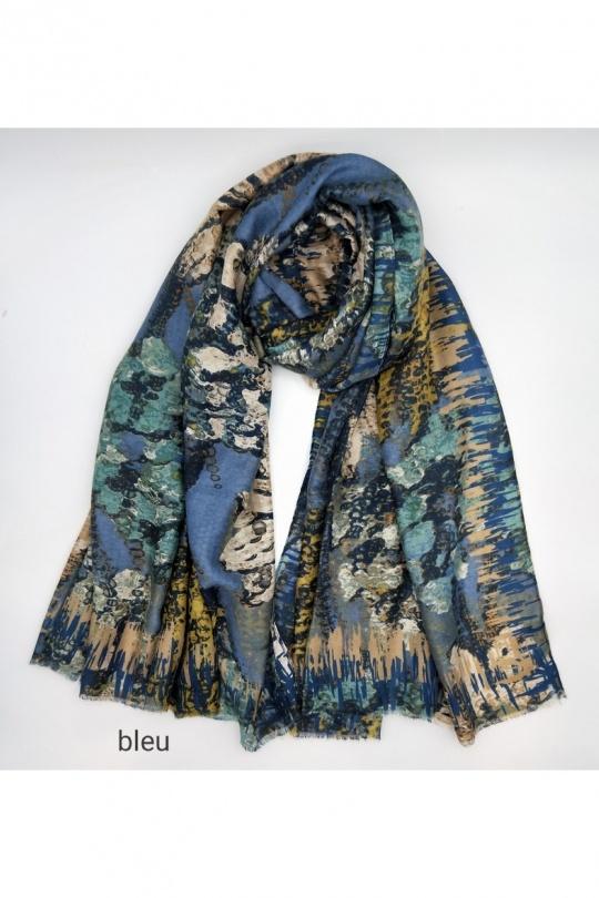 Sciarpe Accessori Blue LX MODA WXF-26128 Efashion Paris