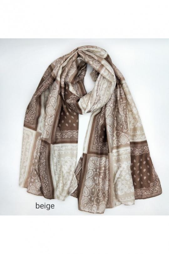 Sciarpe Accessori Beige LX MODA WQX-26018 Efashion Paris