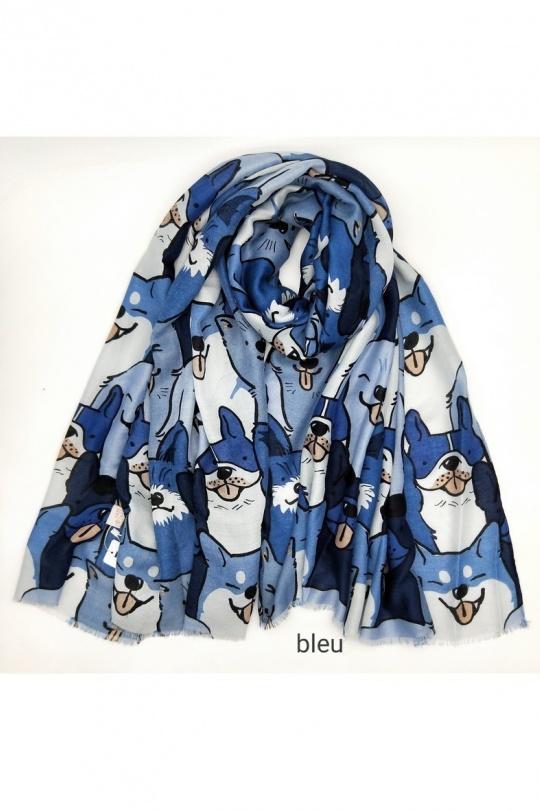 Sciarpe Accessori Navy blue LX MODA WXC-26015 Efashion Paris