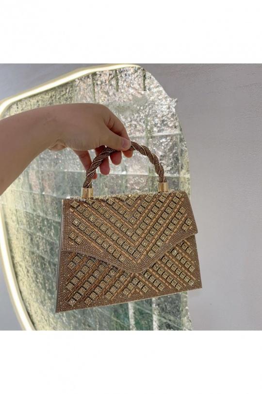Pochettes Maroquinerie Doré LX MODA BXQ-307 Efashion Paris