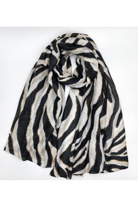 Écharpes Accessoires Taupe LX MODA WQX-26016 Efashion Paris