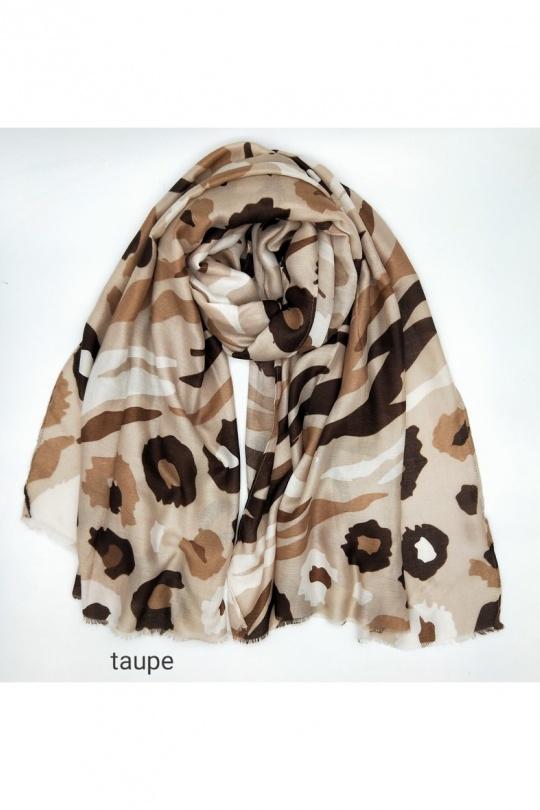 Écharpes Accessoires Beige LX MODA WQX 26020 Efashion Paris