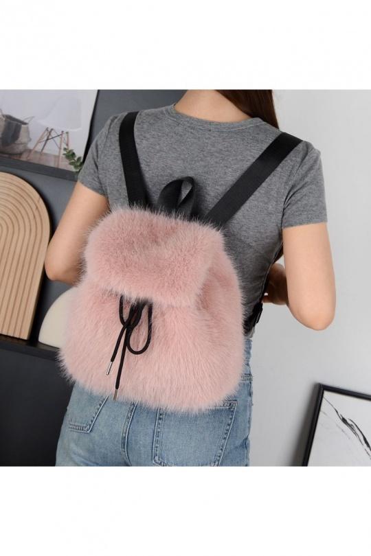 Sac à dos Maroquinerie Rose LX MODA BJH-765 Efashion Paris