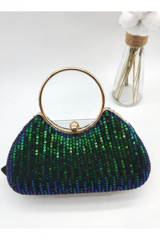 Pochette Borse Green LX MODA BJH-770 Efashion Paris
