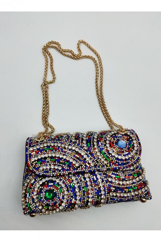 Pochettes Maroquinerie Multicolore LX MODA BYH-931 Efashion Paris