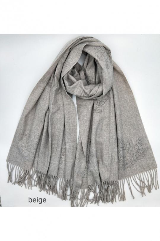 Bufandas Complementos Beige LX MODA WBY-26002 Efashion Paris